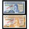 Image 4 : Gibraltar Set of 4 Specimen Notes, 1 to 20 Pounds
