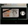 Image 1 : Great Britain 1997 Royal Wedding Anniversary Coin & Note Set