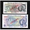 Image 2 : Bank of Ireland Set of 4 Specimen Notes, 1 to 100 Pounds