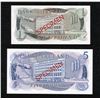 Image 3 : Bank of Ireland Set of 4 Specimen Notes, 1 to 100 Pounds