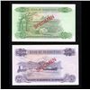 Image 5 : Mauritius Set of 4 Specimen Notes, 5 to 50 Rupees