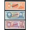 Image 2 : Paraguay Set of 5 Specimen Notes, 100 to 10,000 Guaranies