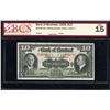 Image 1 : Bank of Montreal Ten Dollars 1935