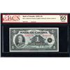 Image 1 : Bank of Canada One Dollar 1935, AU-50