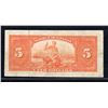 Image 2 : Bank of Canada Five Dollars 1935 French, VF-20