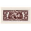 Image 2 : Bank of Canada Fifty Dollars 1935 French, Back Proof