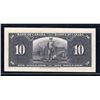 Image 2 : Bank of Canada Ten Dollars 1937 Osborne, AU-50