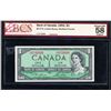 Image 1 : Bank of Canada One Dollar 1954, Lawson-Bouey