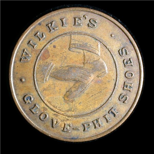 Wilkie's Glove-Phit Shoes Good Luck Token, Windsor ON