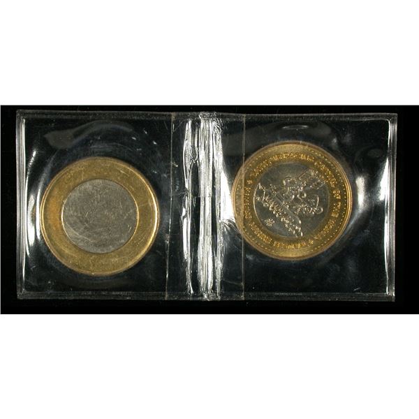 Nanaimo B.C. 2000 Three Dollar Token, with Blank Planchet