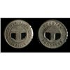 Image 2 : North Vancouver City Ferries Token Pair with Unissued Pattern
