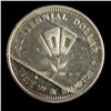 Image 3 : Brampton Ontario 1973 Trade Dollar, .999 Silver