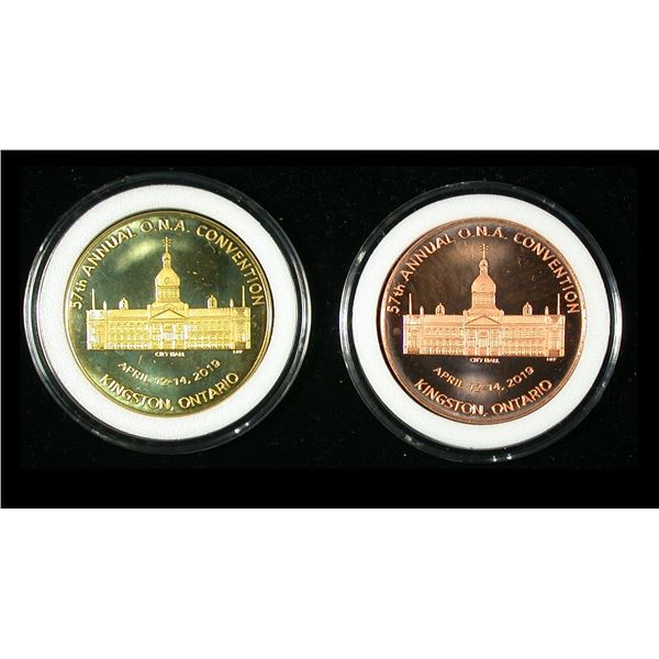 Kingston O.N.A. Convention Metals, lot of 2