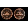 Image 2 : Lot of 2 RCNA Convention Metals and 1 Bill English Wood