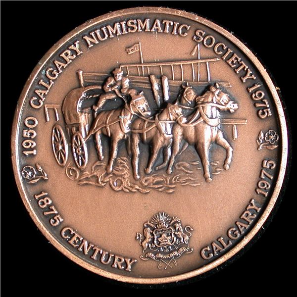 CNA Silver Anniversary Convention Bronze Medal, Calgary