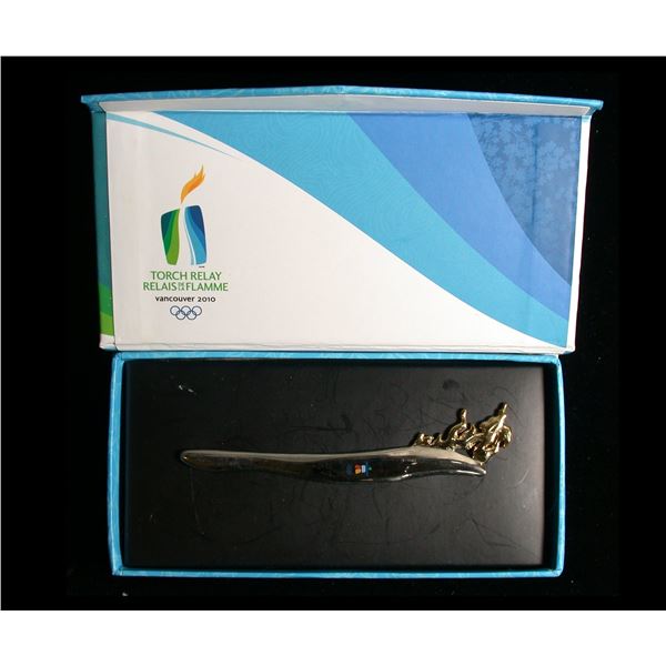 Vancouver 2010 Olympics Pin, Numbered Torchbearer Issue