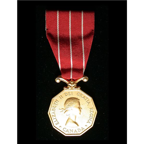 Canadian Forces Decoration Medal CD to Lauzon