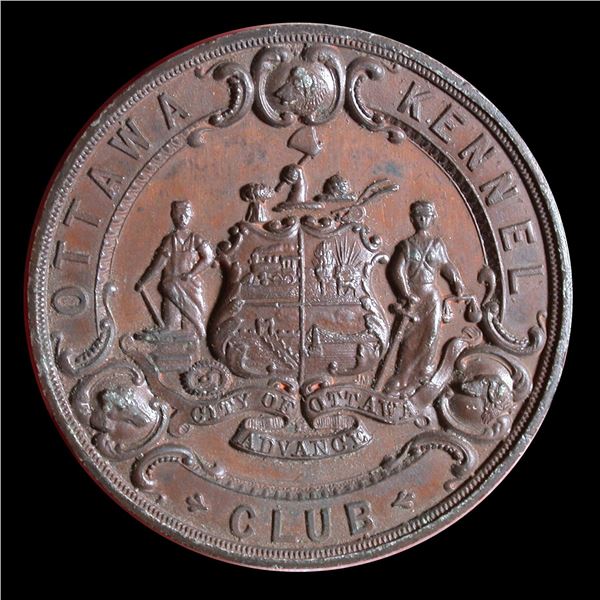 Ottawa Kennel Club Bronze Medal by Rosenthal