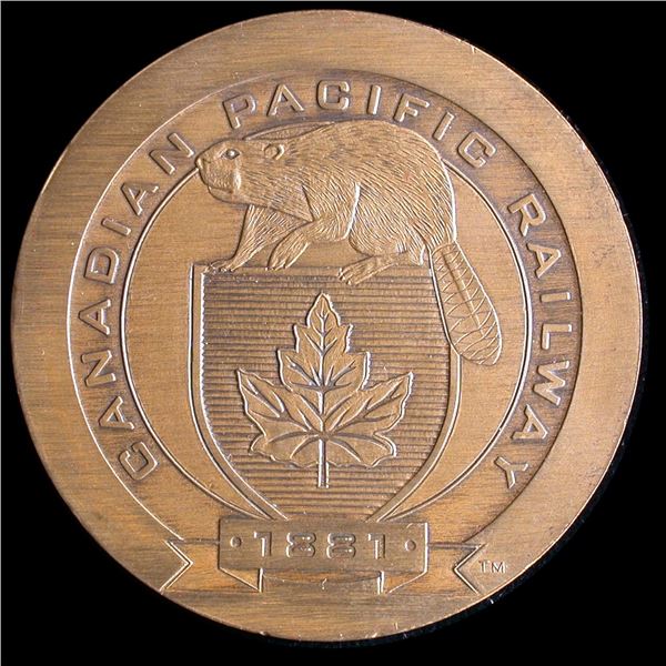 Canadian Pacific Railway 120th Medal 2001