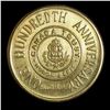 Image 2 : Canada Trust Huron & Erie 1964 Lucite with Silver Dollar