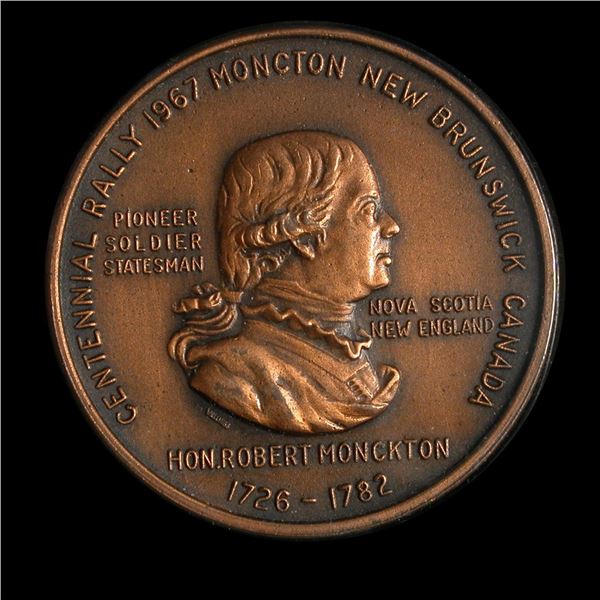 Atlantic Provinces Numismatic Assoc. Medal 1967 Moncton