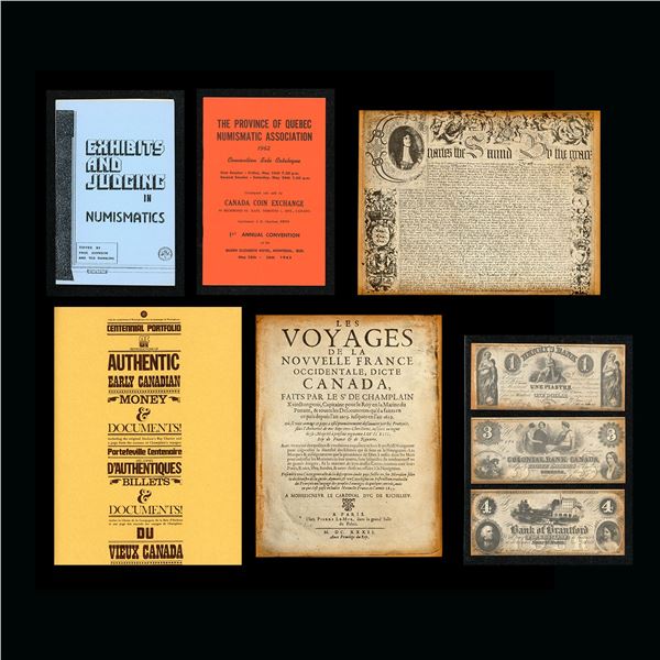Numismatic Booklets: Exhibits & Judging, 1962 PQNA Sale