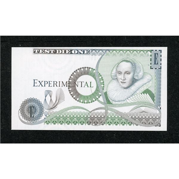 Bank of England Experimental Test Note