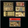 Image 1 : Lot of Gold Novelty Banknotes