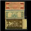 Image 3 : Lot of Gold Novelty Banknotes