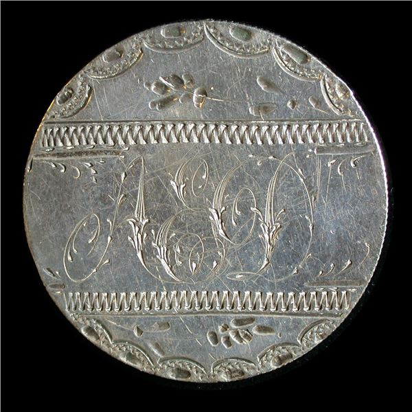 United States 1884 Morgan Dollar Love Token