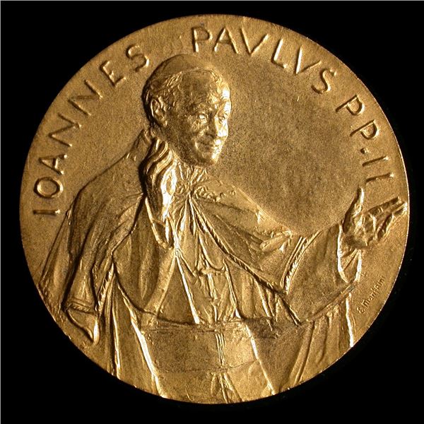 Vatican Pope John Paul II Apolstolic Journey to Poland Medal