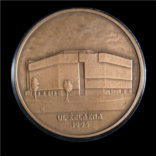 Poland Opening of the New Polish Mint Building Medal