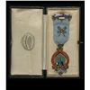 Image 1 : A Fine Silver Masonic Founder Medal of Maymyo, Burma