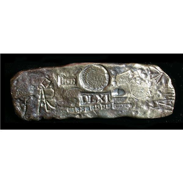 Atocha Silver Treasure Bar, recast from Spanish Salvage