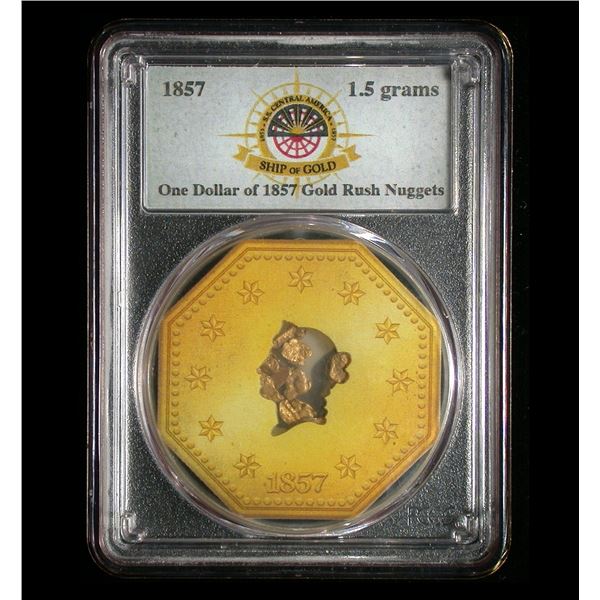 Wreck of the S.S. Central America 1857 Gold Nuggets