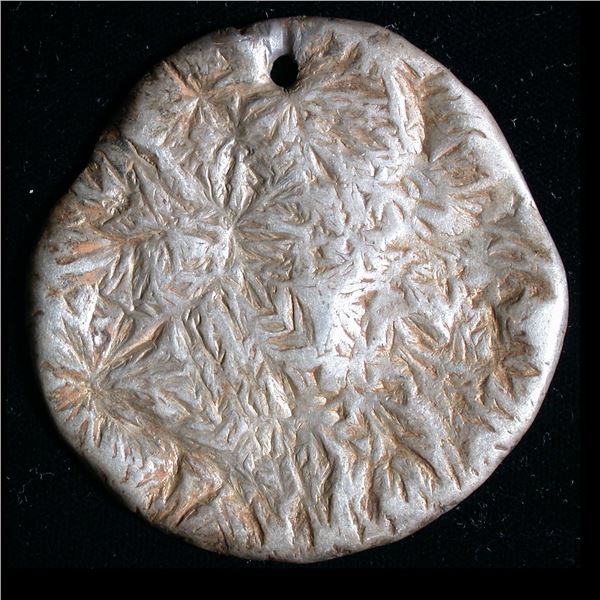 Shan States Silver Flower Money Ingot