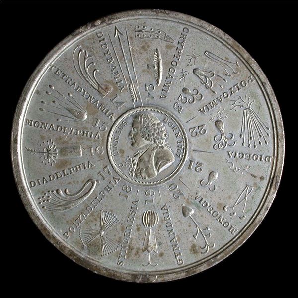 Carl Linnaeus 24 Classes of Plants Medal, 1835