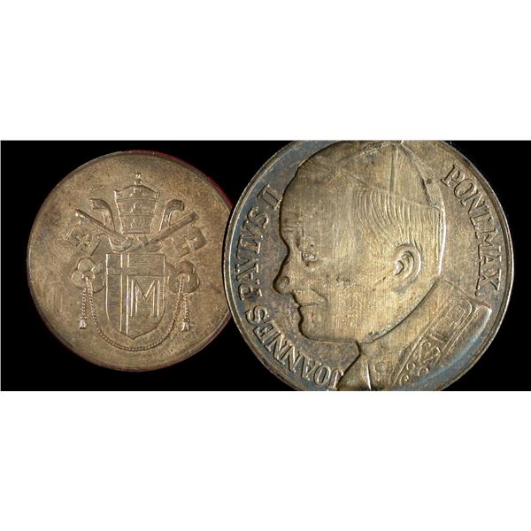 Poland Pope John Paul II Silver Medal, ca.1979-1980's