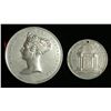 Image 1 : England & Scotland 19th c. Medal Pair,  London & Dumfries