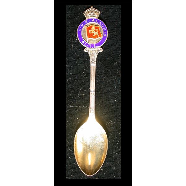 England R.M.S. Alaunia Sterling Spoon