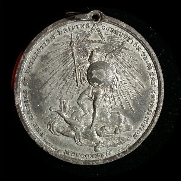England 1832 Reform Bill Passing Medal