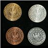 Image 1 : Polish State Mint Set of four Promotional Tokens, 1999