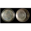 Image 1 : A nice pair of Silver Turkish Nut Dishes