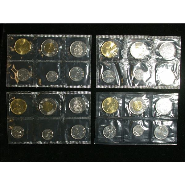 Canada Run of 10 Prooflike Sets, 2010 to 2019