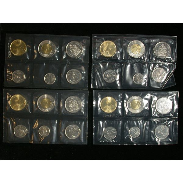 Canada Run of 6 Recent Prooflike Sets, 2020 to 2024