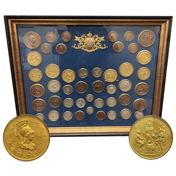 A Superb Framed Set of Austro-Hungarian Medals