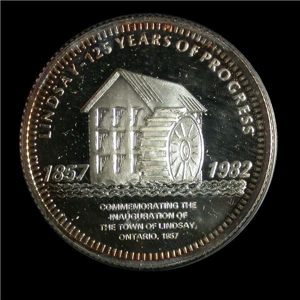 Lindsay, Ontario 1982 Proof Silver Trade Dollar