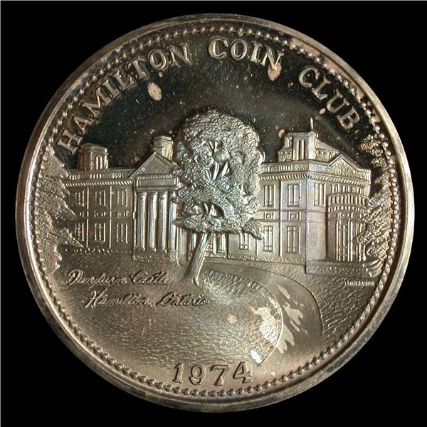 Hamilton 1974 C.N.A. Convention Silver Medal, Serial #000001
