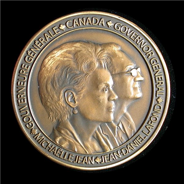 Governor General Michaëlle Jean Bronze Medal