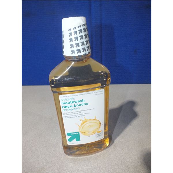 Three 1 Liter Bottles of Mouth Wash